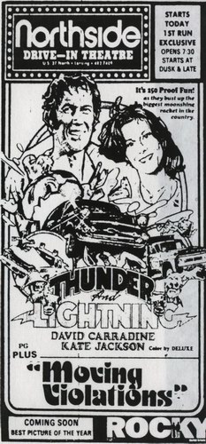 Northside Drive-In Theatre - News Ad (newer photo)